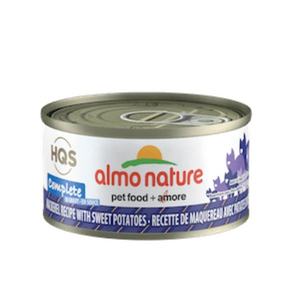 Almo Nature Almo Nature HQS Complete Mackerel With Sweet Potato In Gravy 70 g