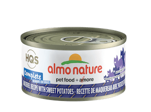 Almo Nature Almo Nature HQS Complete Mackerel With Sweet Potato In Gravy 70 g