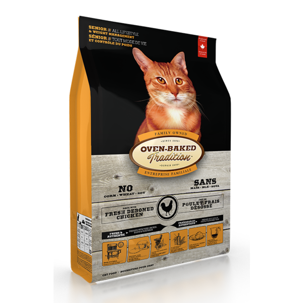 Oven Baked Tradition Oven Baked Cat Senior Weight Management 2.27 kg