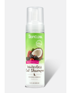 TropiClean TropiClean Waterless Cat Shampoo - Deep Clean 7.4 oz