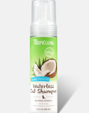 TropiClean TropiClean Waterless Cat Shampoo - Dander Reducing 7.4 oz