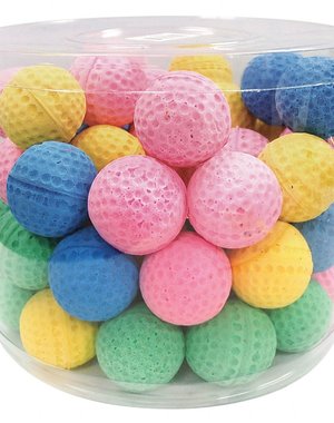 Burgham Cat Toys Burgham Sponge Ball Assorted Colours