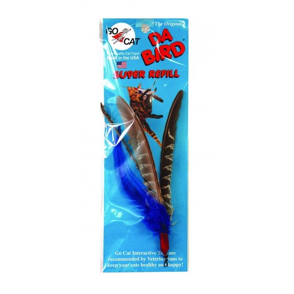 Go Cat Products GO CAT Da Bird Super Refill 8"