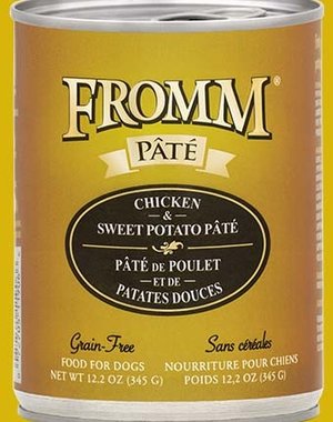 Fromm Family Pet Foods Fromm Pate Dog Chicken & Sweet Potato 12 oz