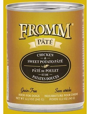 Fromm Family Pet Foods Fromm Pate Dog Chicken & Sweet Potato 12 oz