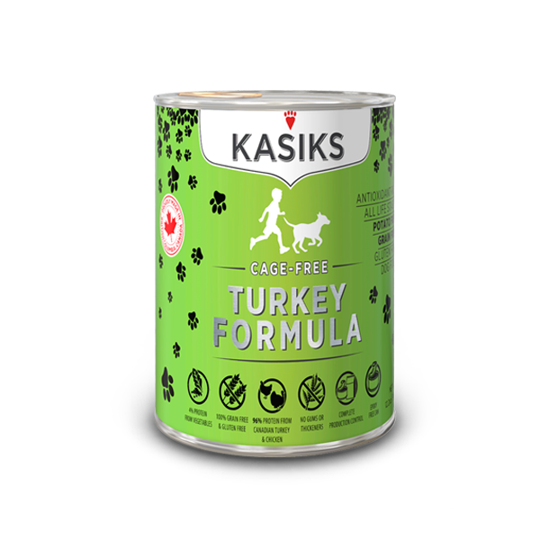 Kasiks Kasiks Cage Free-Turkey Formula For Dogs 12.2 oz