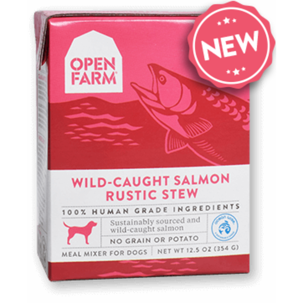 Open Farm Inc. Open Farm Tetra Pack Chicken & Salmon Stew Dog 12.5 oz