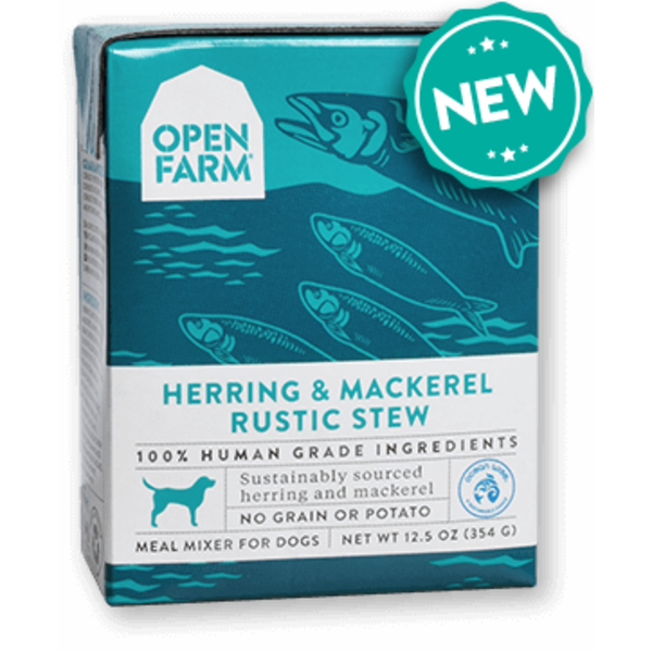 Open Farm Inc. Open Farm Tetra Pack Herring & Mackerel Stew Dog 12.5 oz