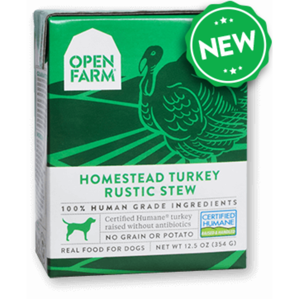 Open Farm Inc. Open Farm Tetra Pack Homestead Turkey Stew Dog 12.5 oz