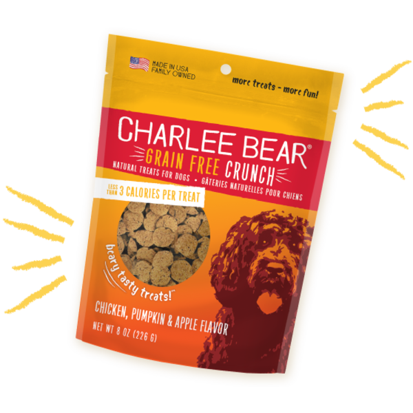 Charlee Bear Treats Charlee Bear Crunch Chicken, Pumpkin & Apple 8 oz
