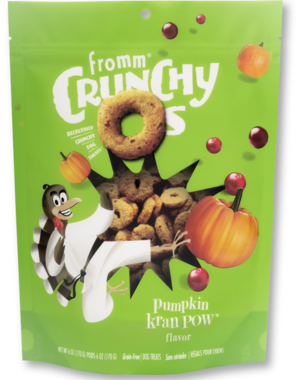 Fromm Family Pet Foods Fromm Crunchy O's Pumpkin Kran Pow 6 oz