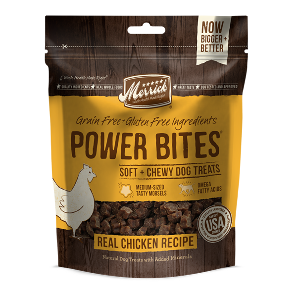 Merrick Merrick Power Bites Chicken 6 oz