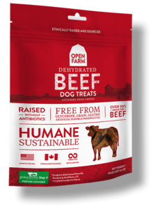 Open Farm Inc. Open Farm Dehydrated Dog Treats Beef 4.5 oz