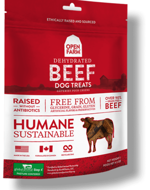Open Farm Inc. Open Farm Dehydrated Dog Treats Beef 4.5 oz