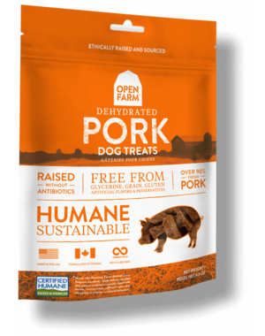 Open Farm Inc. Open Farm Dehydrated Dog Treats Pork 4.5 oz