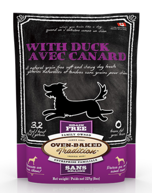 Oven Baked Tradition Oven Baked Soft & Chewy Duck Treats 8 oz