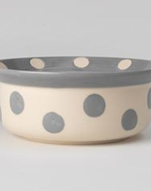 PetRageous PetRageose Polka Paws Dish Assoreted Colours