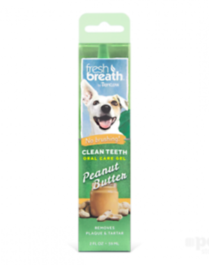 TropiClean TropiClean Fresh Breath Oral Gel Peanut Butter 2 oz