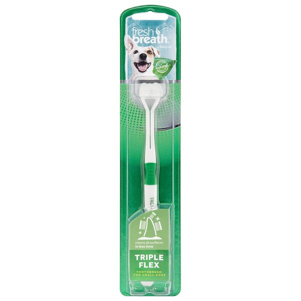 TropiClean TropiClean Fresh Breath Triple Flex Toothbrush for Dogs