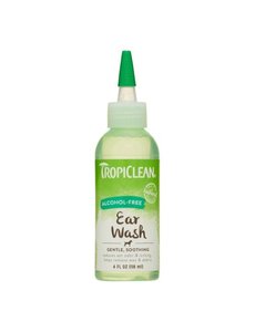 TropiClean Tropiclean Alcohol Free Ear Wash Dog/Cat 4 oz