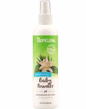 TropiClean Tropiclean Deodorizing Spray Baby Powder 8 oz