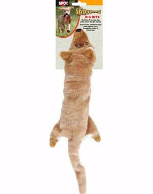 Spot-Ethical Skineeez Big Bite Coyote w/Water Bottle 22"