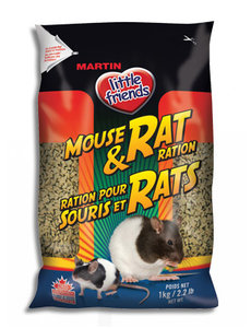 Martin Mills Inc. Martin's Little Friends Mouse & Rat Ration 1 kg