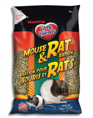 Martin Mills Inc. Martin's Little Friends Mouse & Rat Ration 1 kg