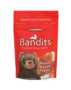 Marshall Products Marshall Bandits Ferret Treat Meaty Bacon Flavor 3 oz