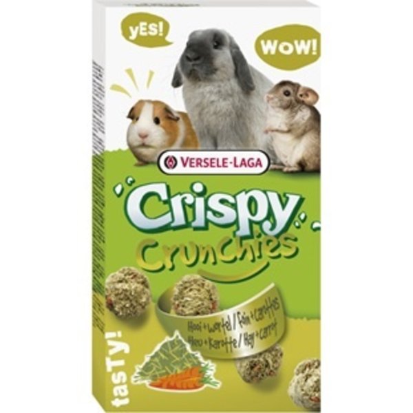 Versele-Laga Versele-Laga Crispy Crunchies Hay + Carrot 75 g