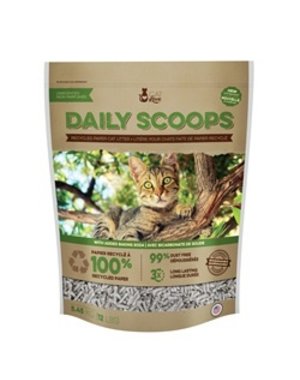Cat Love Daily Scoops Recycled Paper Litter