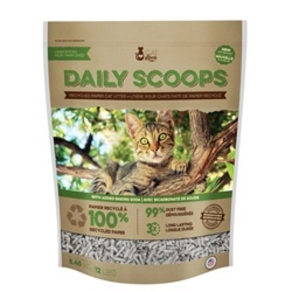 Cat Love Daily Scoops Recycled Paper Litter