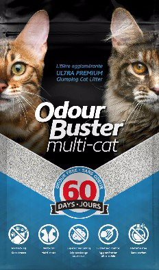 Odour Buster Multi-Cat 12kg Pet Paradise