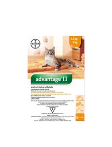 Bayer Bayer Advantage II Small Cat 2.3kg-4kg