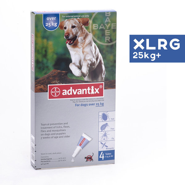 Elanco Bayer Advantix II For Extra Large Dog Over 25kg