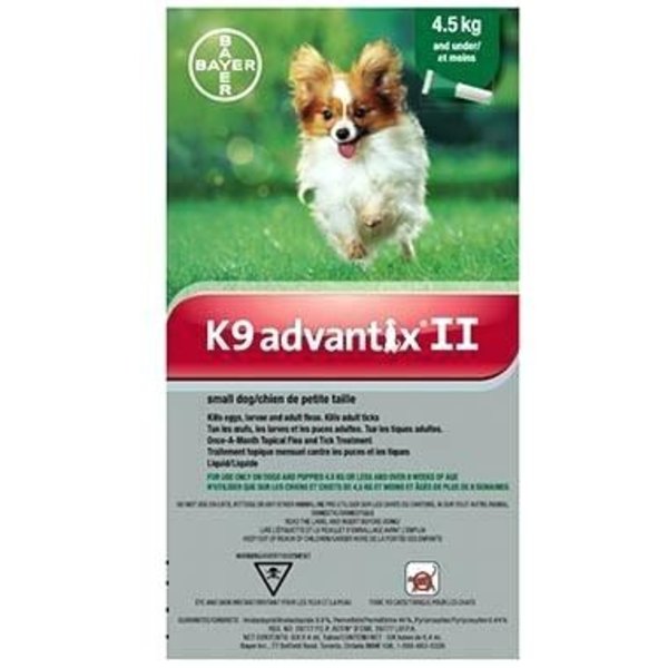 Bayer Bayer Advantix II Small Dog 4.5kg and Under