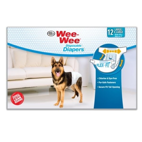 Four Paws Four Paws Wee-Wee Dispoable Diapers