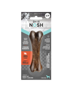 Zeus Zeus Nosh Chew Toy For Active Chewers -Beef & Cheese Flavour