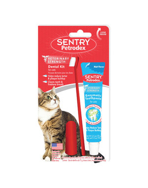 Sentry Petrodex VS Dental Kit for Cats, 2.5 oz