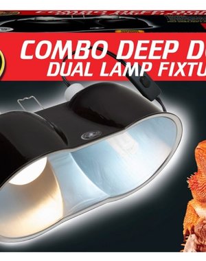 Zoo Med Laboratories Zoo Med Combo Deep Dome - Large