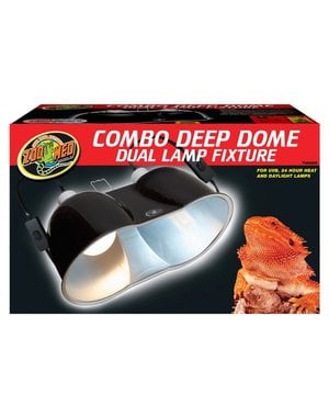 Zoo Med Laboratories Zoo Med Combo Deep Dome - Large