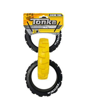 Tonka Hasbro Tonka Flex Tread 3-Ring Tug, 10.5"