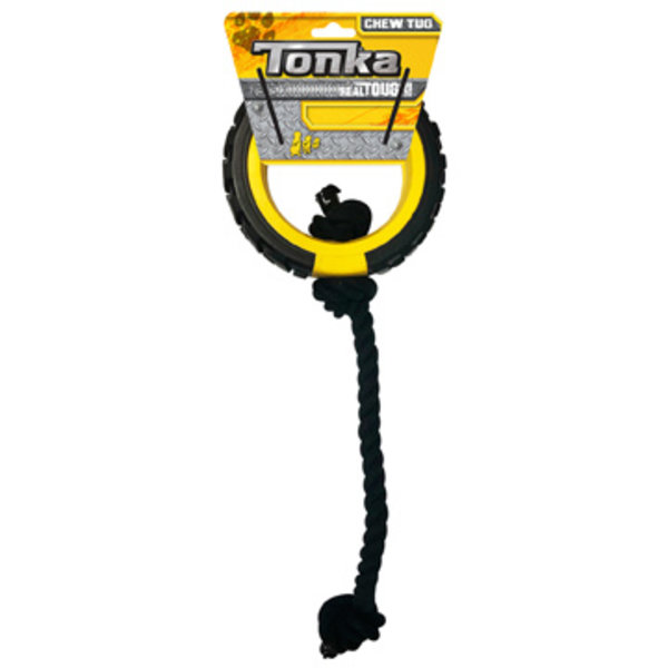 Tonka Hasbro Tonka Mega Tread Rope Tug, 6"