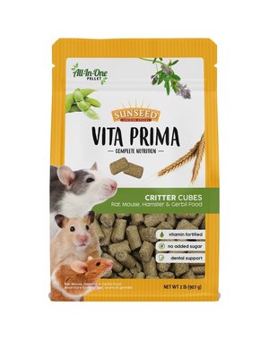 SunSeed Sunseed Vita Prima Critter Cubes Formulated Diet 2lb