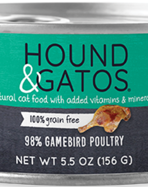 Hound & Gatos Hound & Gatos Gamebird Complete Meal For Cats 5.5oz