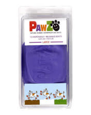 Pawz Products Pawz Boots  Purple Large