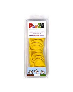 Pawz Products Pawz Boots  Yellow XXSmall