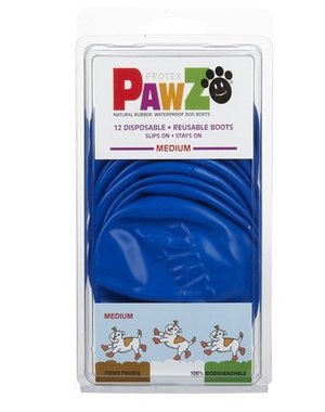Pawz Products Pawz Boots  Blue Medium