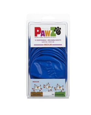 Pawz Products Pawz Boots  Blue Medium