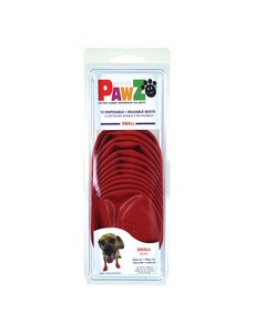 Pawz Products Pawz Boots  Red Small